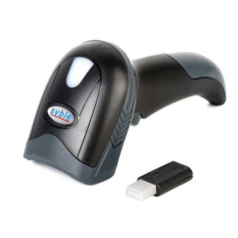 Syble XB-6221RB lector de código barras Lector de código de barras manual 1D/2D CMOS Negro