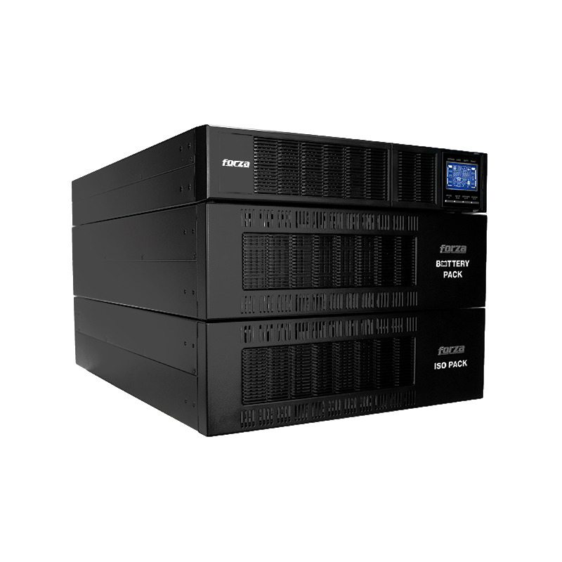 UPS DOBLE CONVERSION EN LINEA FORZA FDC-110KMR-ISO CON CAPACIDAD DE 10.000VA / 10.000W ISO FP 1 TRANSFORMADOR ESCALABLE TORRE 120-240V TORRE - BASTIDOR image 5