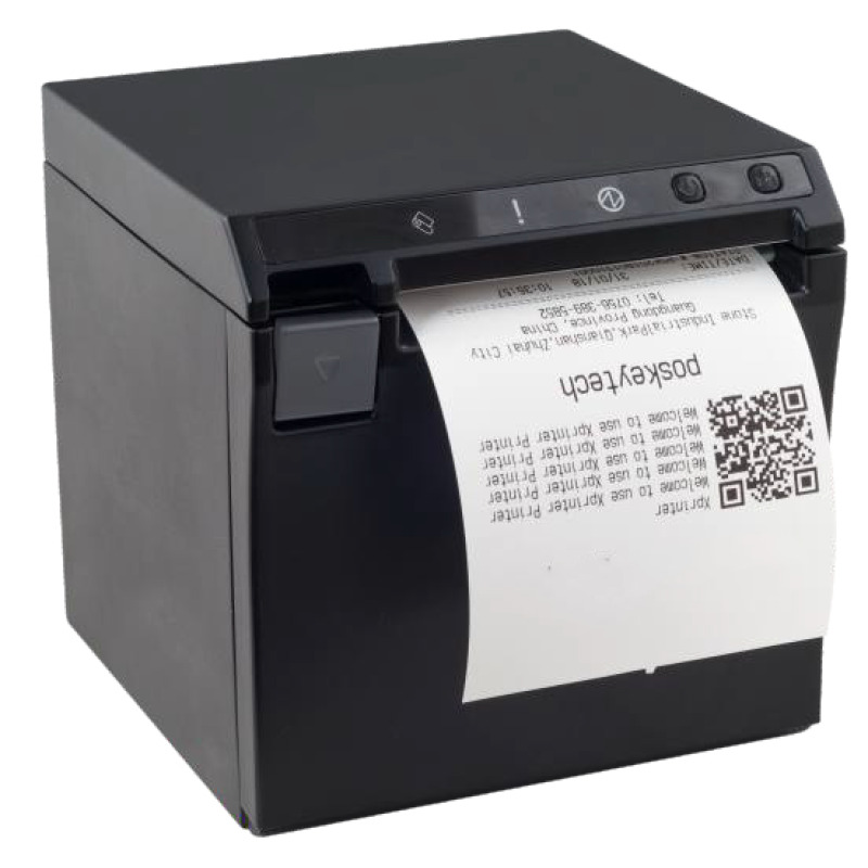 MINIPRINTER EC LINE EC-PM-X30, NEGRO, TERMICA, 80 MM, USB, ETHERNET (RED), RJ11, CORTE AUTOMATICO, 300 MM/SEG image 4