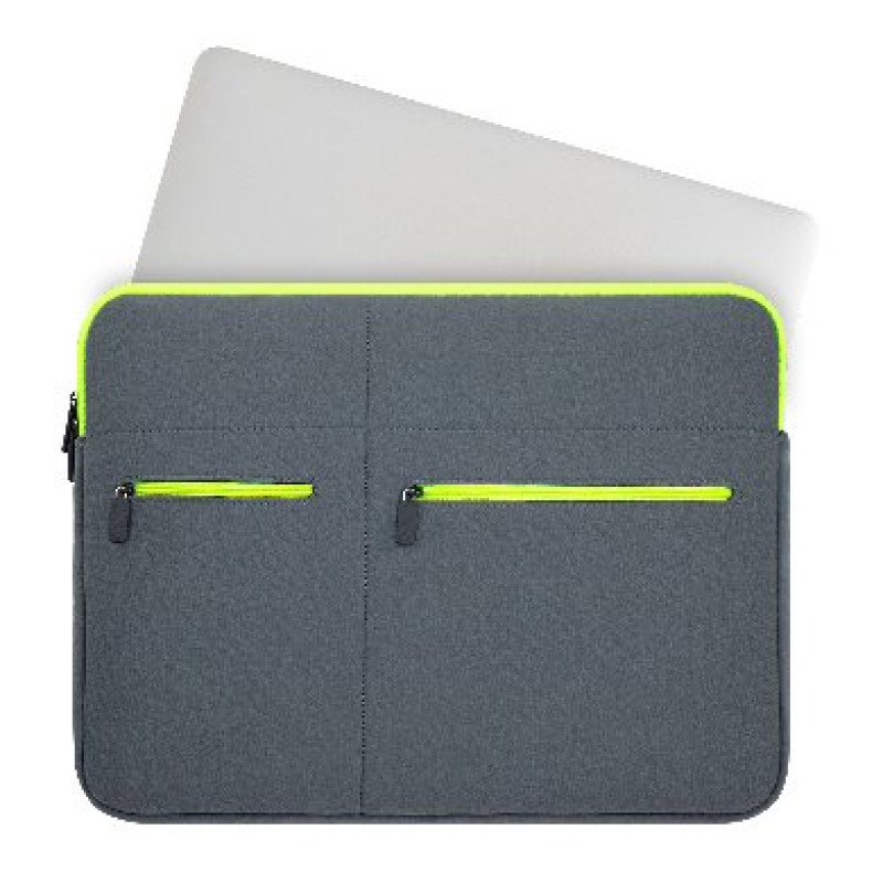 Funda Brobotix Aircase de Neopreno Para Laptop 15.6 Gris image 6