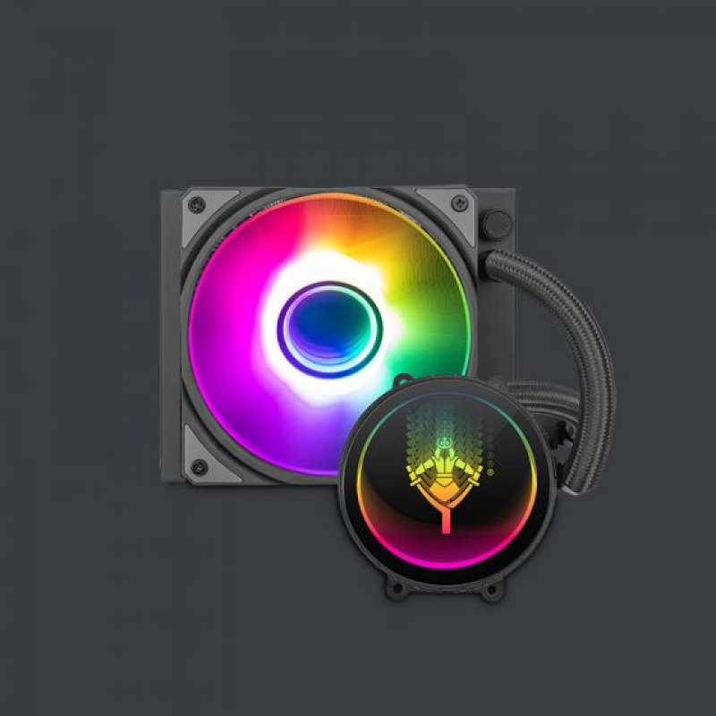 VENTILADOR P/CPU YEYIAN (YTS-120SL-01) 120MM,1*FAN 120MM,RGB BOMBA Y VENT., ENFRIAMIENTO LIQUIDO image 2