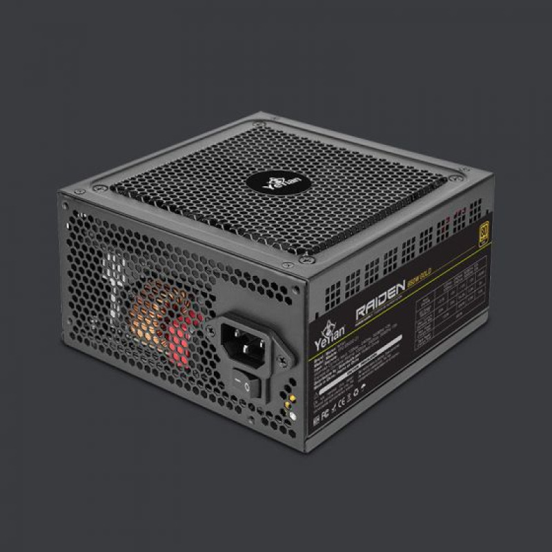 Yeyian YFG-65002-01 unidad de fuente de alimentación 650 W 20+4 pin ATX ATX Negro image 2