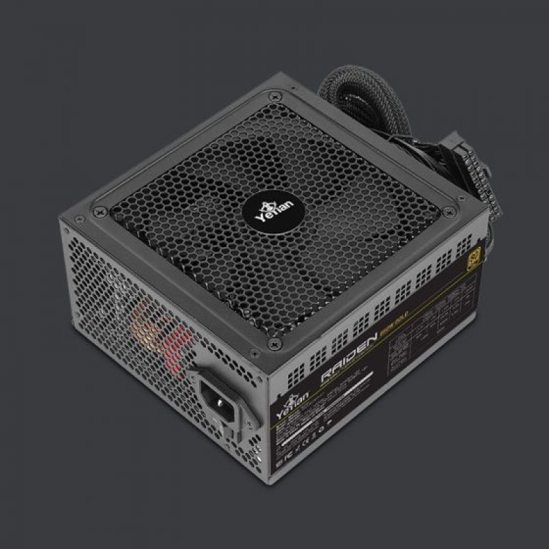 Yeyian YFG-65002-01 unidad de fuente de alimentación 650 W 20+4 pin ATX ATX Negro image 3