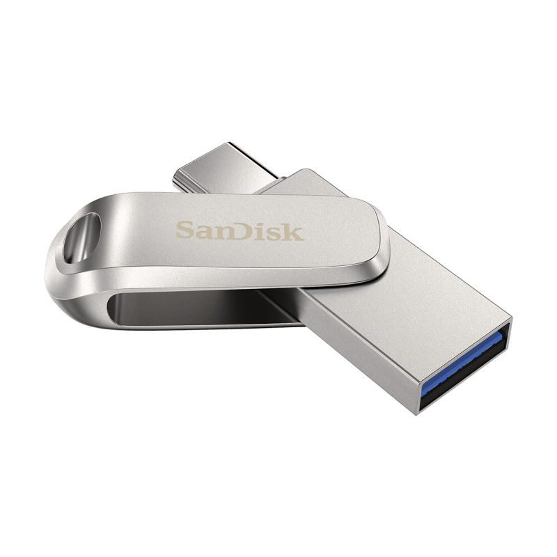 SanDisk Ultra Dual Drive Luxe unidad flash USB 512 GB USB Type-A / USB Type-C 3.2 Gen 1 (3.1 Gen 1) Acero inoxidable image 2