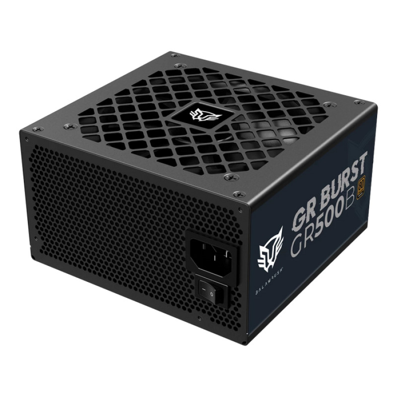 FUENTE DE PODER GAMER BALAM RUSH GR BURST GR500B / 500 W / CERTIFICADA / 80 PLUS BRONZE / ATX / NO MODULAR / BAJO NIVEL DE RUIDO / NEGRO / BR-937702 image 3