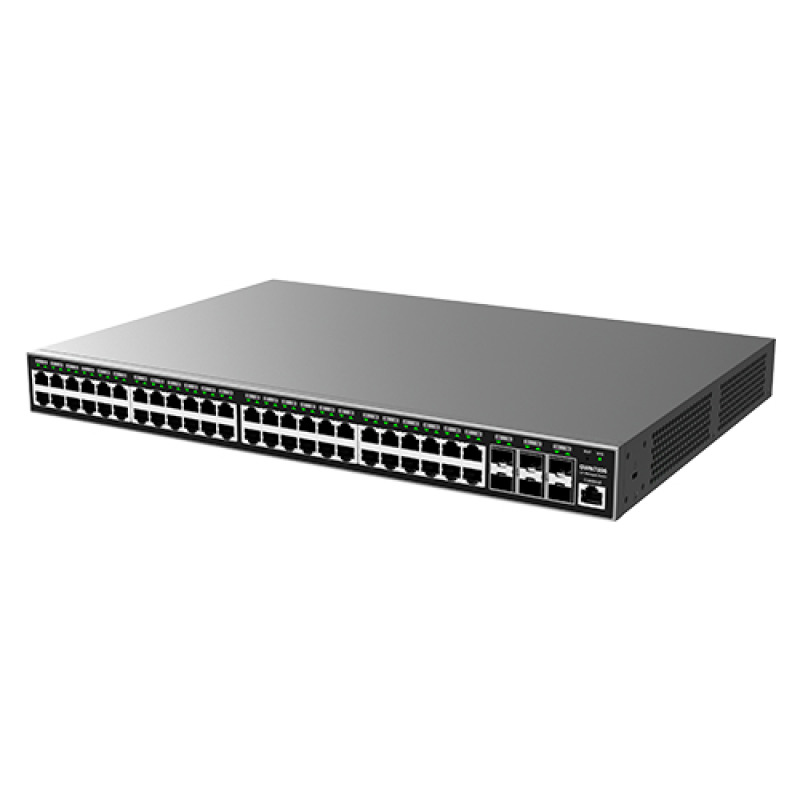 Switch Gigabit PoE Administrable / 48 puertos 10/100/1000 Mbps  6 Puertos SFP / Hasta 400W / Compatible con GWN Cloud image 6
