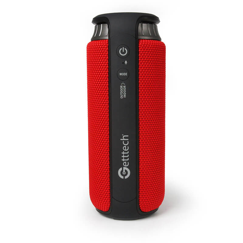 Getttech GBS-31504R altavoz portátil y para fiesta Altavoz portátil mono Negro, Rojo 24 W