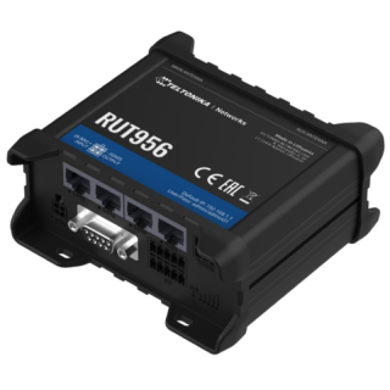 Router LTE Profesional 4 Puertos Ethernet RS232 RS485 WiFi 80211b/g/n Interface Amigable Bandas B1 B2 B3 B4 B5 B7 B8 B28