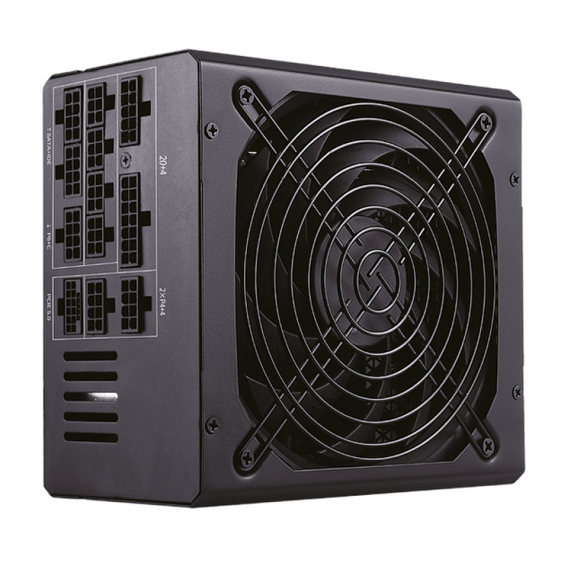 FUENTE DE PODER NACEB (NA-0627) 1000W,80+,GOLD,3*SATA,1*MOLEX,1*PCIE 5.0,MODULAR,140MM FAN