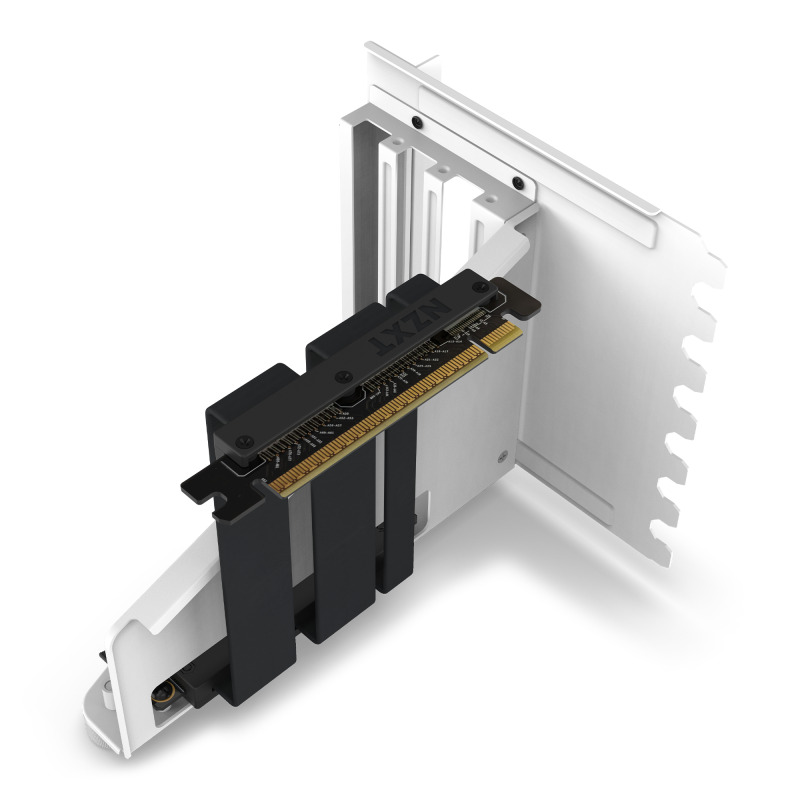KIT DE SOPORTE GPU VERTICAL NZXT (AB-RH175-W1) BASE + CABLE RISER, BLANCO image 2