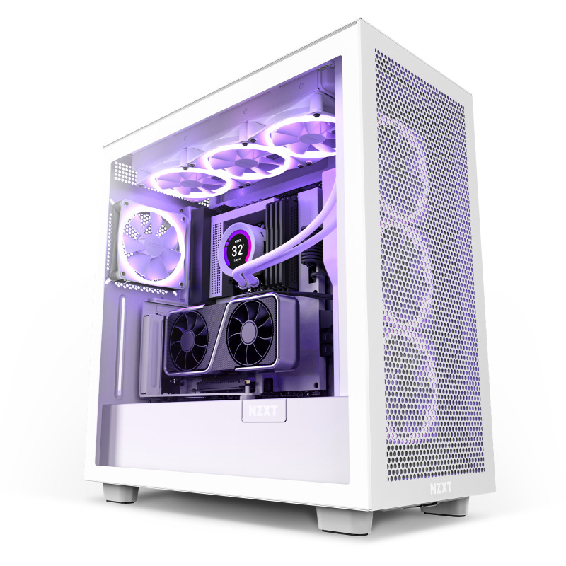 KIT DE SOPORTE GPU VERTICAL NZXT (AB-RH175-W1) BASE + CABLE RISER, BLANCO image 5