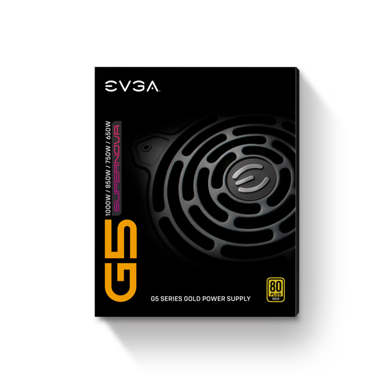 PSU EVGA 650W SUPERNOVA G5 80 PLUS GOLD MODULAR image 2
