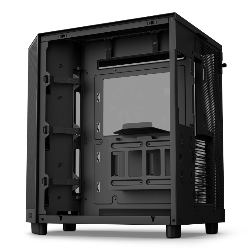 GABINETE NZXT H6 FLOW / VIDRIO TEMPLADO / NEGRO / ATX, MICRO-ATX, MINI-ITX/ MID TOWER / GAMER image 8