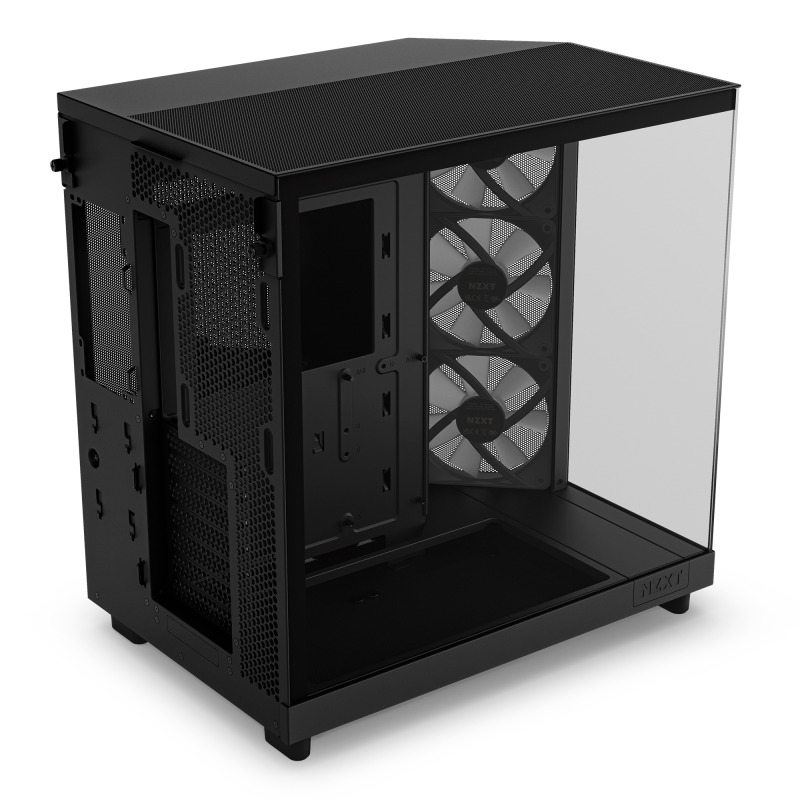 GABINETE NZXT H6 FLOW RGB/ VIDRIO TEMPLADO /NEGRO / ATX, MICRO-ATX, MINI-ITX/ MID TOWER / GAMER image 6