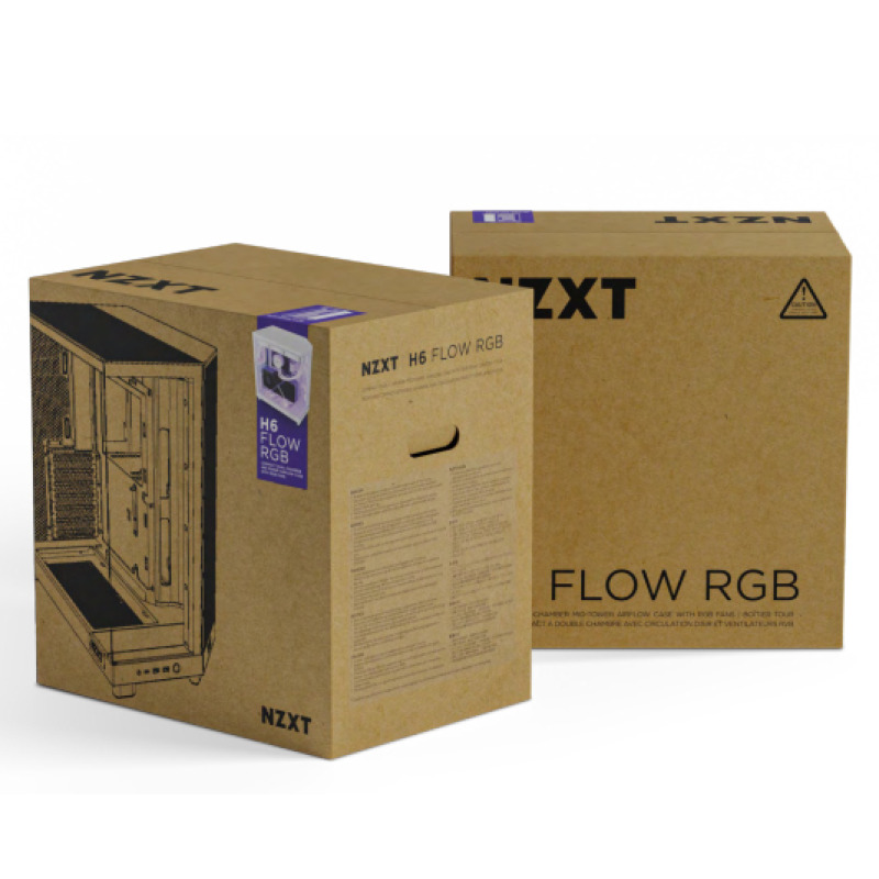 GABINETE NZXT H6 FLOW RGB/ VIDRIO TEMPLADO /NEGRO / ATX, MICRO-ATX, MINI-ITX/ MID TOWER / GAMER image 18
