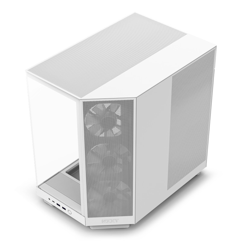 GABINETE NZXT H6 FLOW RGB/ VIDRIO TEMPLADO/BLANCO/ATX, MICRO-ATX, MINI-ITX/ MID TOWER/GAMER image 7
