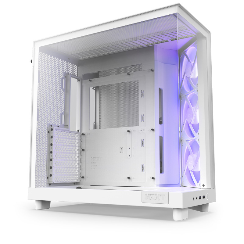 GABINETE NZXT H6 FLOW RGB/ VIDRIO TEMPLADO/BLANCO/ATX, MICRO-ATX, MINI-ITX/ MID TOWER/GAMER image 17