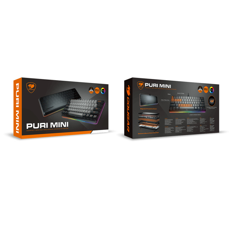 TECLADO COUGAR PURI MINI MECANICO image 13
