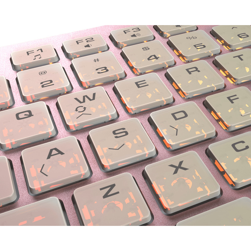 TECLADO COUGAR VANTAR AX ROSA image 7