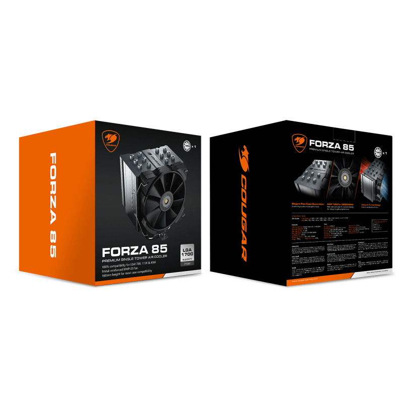 VENTILADOR CPU COUGAR FORZA 85 image 6
