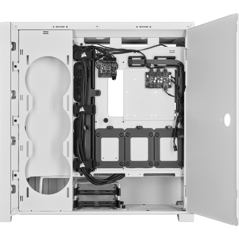 Corsair 5000X RGB QL Edition Midi Tower Blanco image 4
