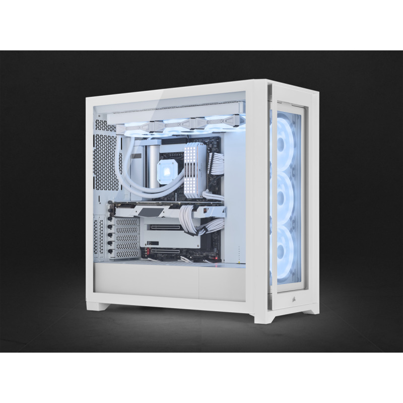 Corsair 5000X RGB QL Edition Midi Tower Blanco image 5