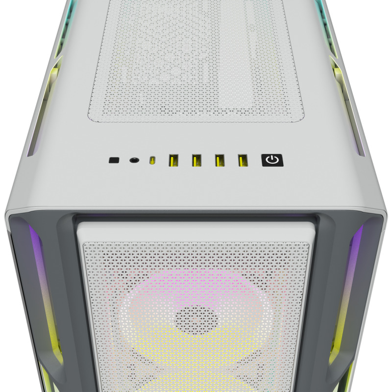 Corsair iCUE 5000T RGB Midi Tower Blanco image 8