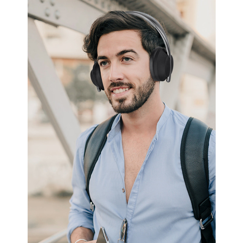 AUDIFONOS TECHZONE TZDJ01 ULTRA BASS BLUETOOTH 5.2 MICROFONO INTEGRADO COLOR NEGRO image 4