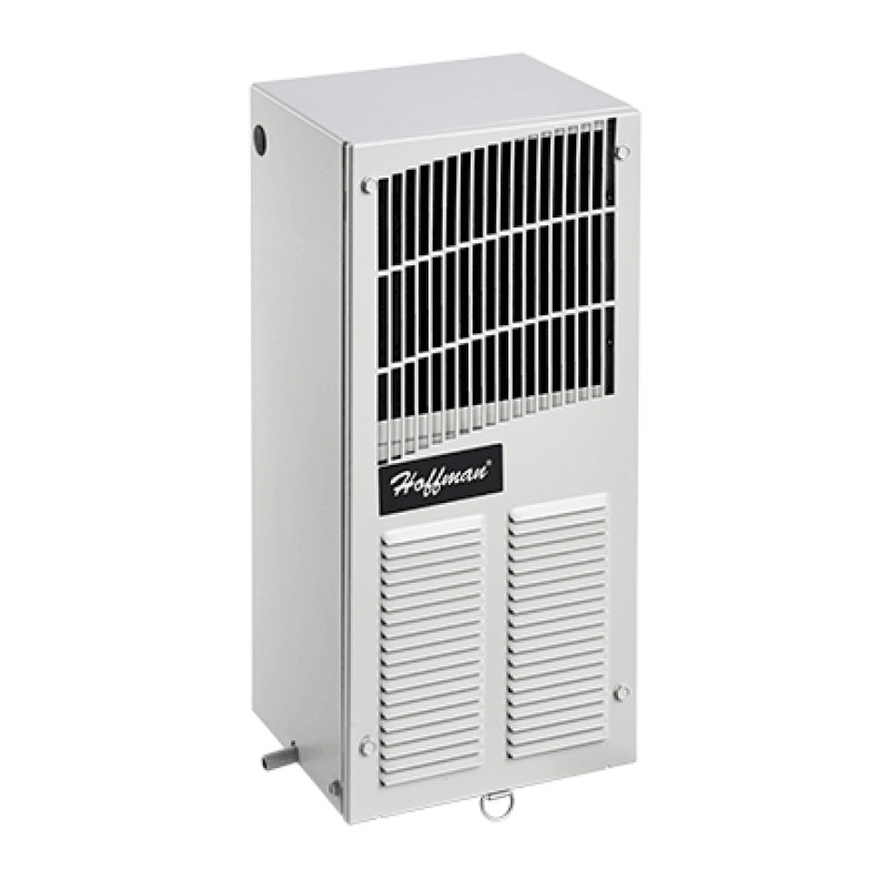 Aire Acondicionado Compacto Para Exterior Uso en Gabinetes de Telecomunicaciones de Grado Industrial Frío T15 800 BTU 115 Vca de Acero Color Gris