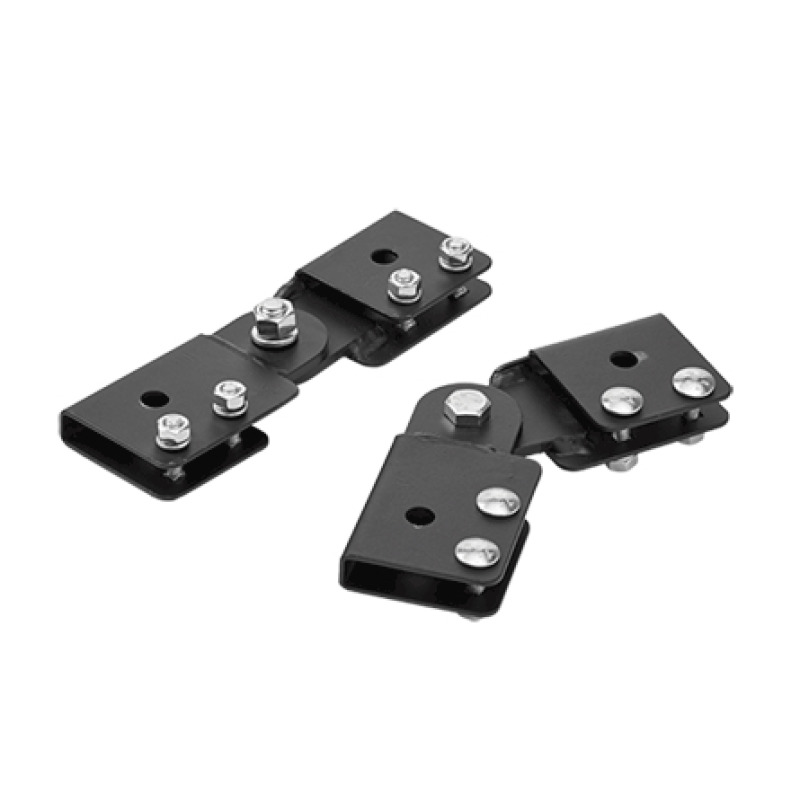 Accesorio de Empalme Unión Para Conexión de Subidas o Bajadas Con Escalerilla Recta de Acero Color Negro