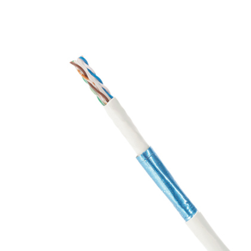 Bobina de Cable UTP de 4 Pares MaTriX Cat6A de Diámetro Reducido 26 AWG CMR Riser Color Blanco 305m