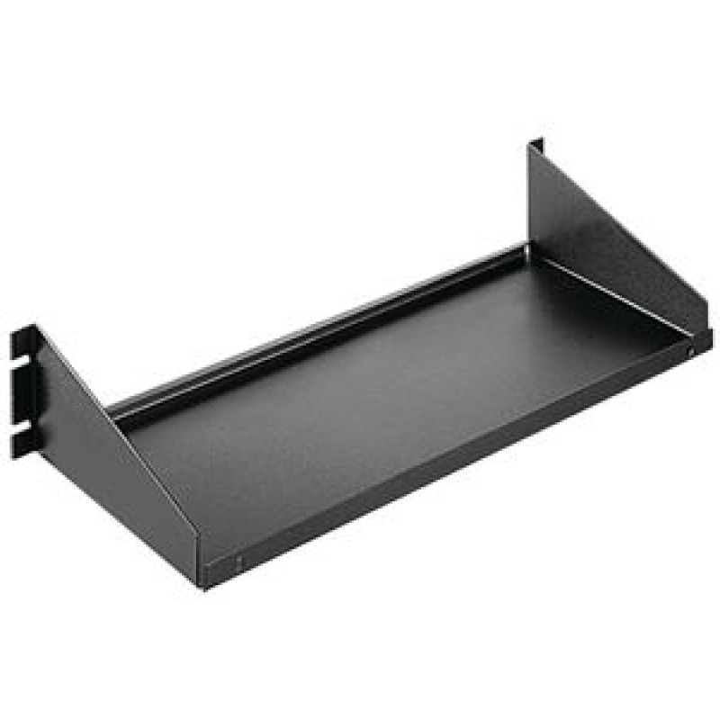 Charola para Soportar Equipos en Rack de 19 con Capacidad de Carga de 68 Kg 3 UR