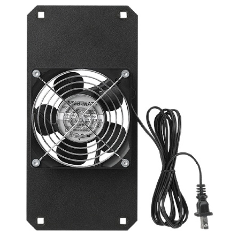 Kit de Ventilador para Instalación en Gabinetes AccessPlus de Hoffman de 115 Vca 100 CFM De Aluminio Color Negro