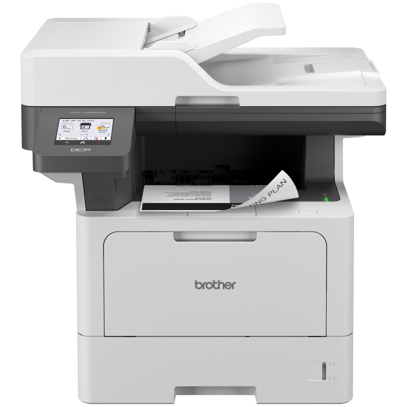 MULTIFUNCIONAL LASER MONOCROMATICO BROTHER DCPL5660DN / 50 PPM / DUPLEX / USB 2.0 / CAMA OFICIO / CICLO 90,000