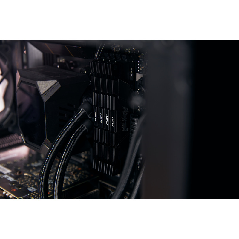 MEMORIA RAM KINGSTON DIMM DDR4 8GB 3600MT/S FURY RENEGADE BLACK XMP CL16 288PIN 1.35V C/DISIPADOR DE CALOR P/PC/GAMER/ALTO RENDIMIENTO (KF436C16RB2/8) image 8