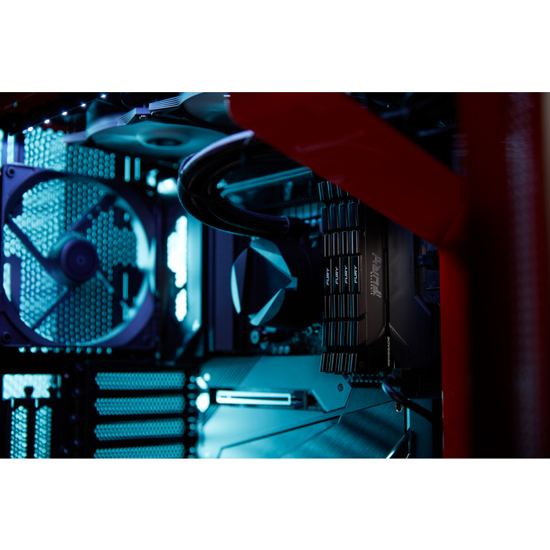 MEMORIA RAM KINGSTON DIMM DDR4 8GB 3600MT/S FURY RENEGADE BLACK XMP CL16 288PIN 1.35V C/DISIPADOR DE CALOR P/PC/GAMER/ALTO RENDIMIENTO (KF436C16RB2/8) image 10