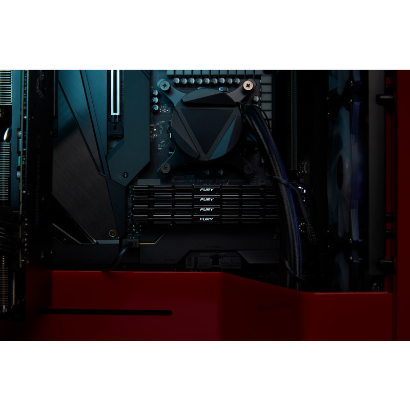 MEMORIA RAM KINGSTON DIMM DDR4 8GB 3600MT/S FURY RENEGADE BLACK XMP CL16 288PIN 1.35V C/DISIPADOR DE CALOR P/PC/GAMER/ALTO RENDIMIENTO (KF436C16RB2/8) image 11