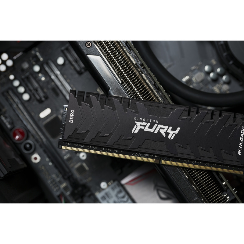 MEMORIA RAM KINGSTON DIMM DDR4 8GB 3600MT/S FURY RENEGADE BLACK XMP CL16 288PIN 1.35V C/DISIPADOR DE CALOR P/PC/GAMER/ALTO RENDIMIENTO (KF436C16RB2/8) image 17