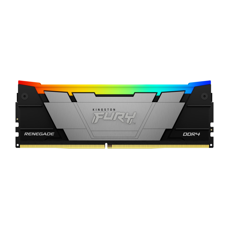 MEMORIA RAM KINGSTON DIMM DDR4 8GB 3200MT/S FURY RENEGADE BLACK XMP RGB CL16 288PIN 1.35V C/DISIPADOR DE CALOR P/PC/GAMER/ALTO RENDIMIENTO (KF432C16RB2A/8) image 2