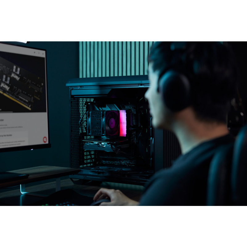 MEMORIA RAM KINGSTON DIMM DDR4 8GB 3200MT/S FURY RENEGADE BLACK XMP RGB CL16 288PIN 1.35V C/DISIPADOR DE CALOR P/PC/GAMER/ALTO RENDIMIENTO (KF432C16RB2A/8) image 15