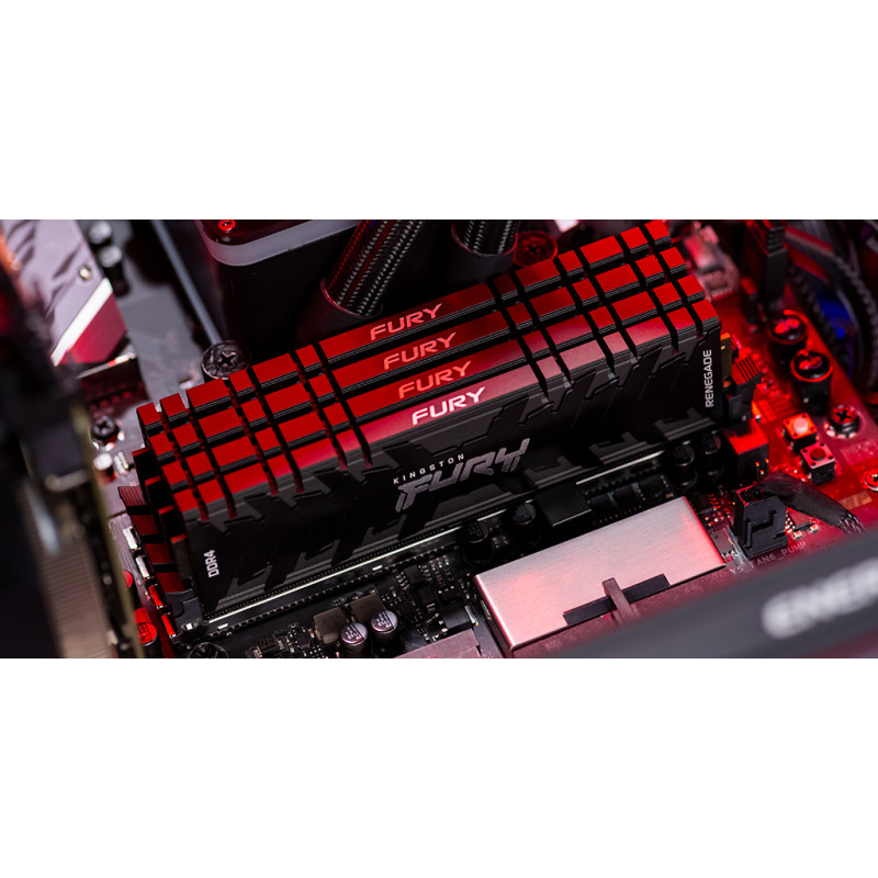 MEMORIA RAM KINGSTON DIMM DDR4 32GB 3600MT/S FURY RENEGADE BLACK XMP RGB CL18 288PIN 1.35V C/DISIPADOR DE CALOR P/PC/GAMER/ALTO RENDIMIENTO (KF436C18RB2A/32) image 19