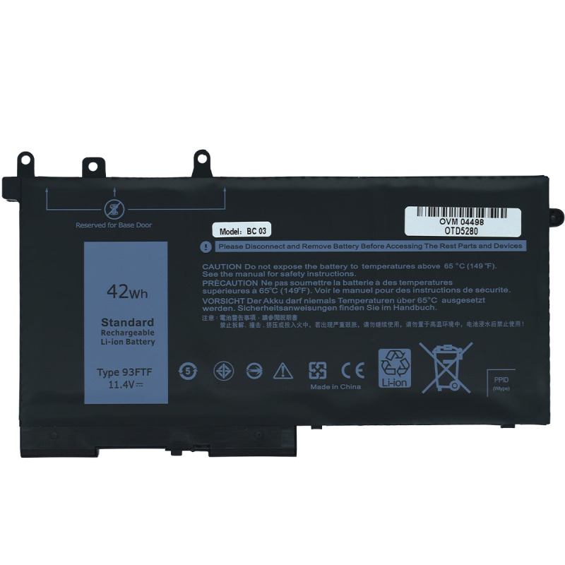 Ovaltech OTD5280 refacción para laptop Batería