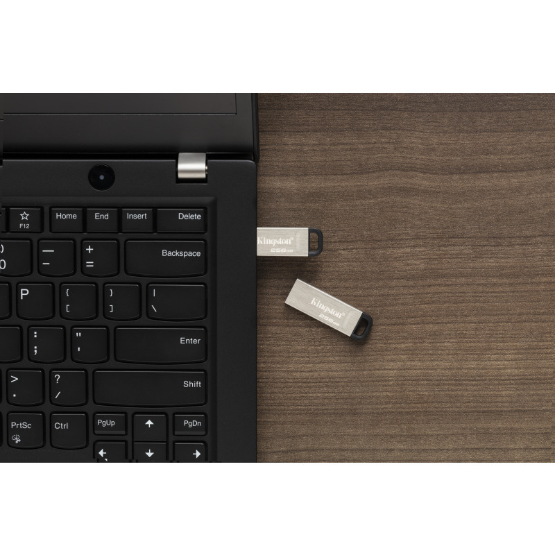 MEMORIA FLASH USB KINGSTON DATA TRAVELER KYSON 256GB GEN 1 3.2 TIPO A METALICA (DTKN/256GB) image 6