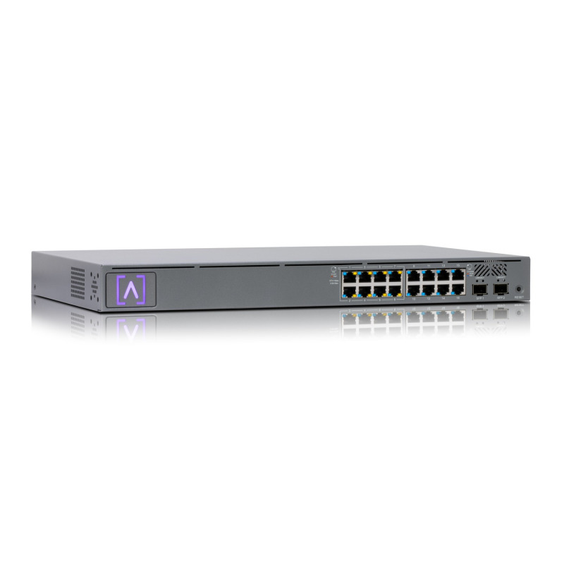 Switch Gigabit PoE Administrable / 16 puertos 10/100/1000 Mbps  2 Puertos SFP Uplink / Presupuesto PoE hasta 120W / Administración Gratuita en la Nube image 3