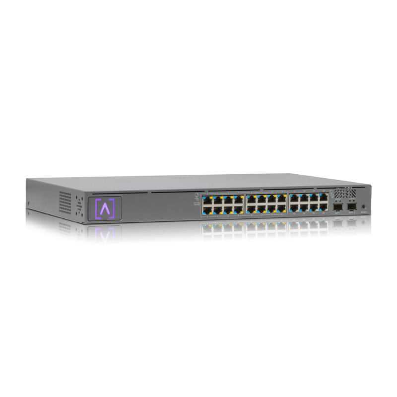 Switch Gigabit PoE Administrable / 24 puertos 10/100/1000 Mbps 16 de ellos POE  2 Puertos SFP Uplink / Hasta 240W / Alta LabsCloud image 3