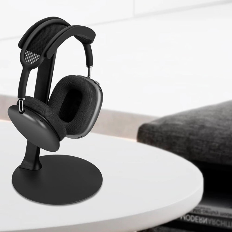 SOPORTE ACTECK VAULT STATION BD414 / BASE PARA DIADEMA Y CONTROL / SILICON / ANTIDESLIZANTE / AJUSTABLE / NEGRO / AC-936590 image 5