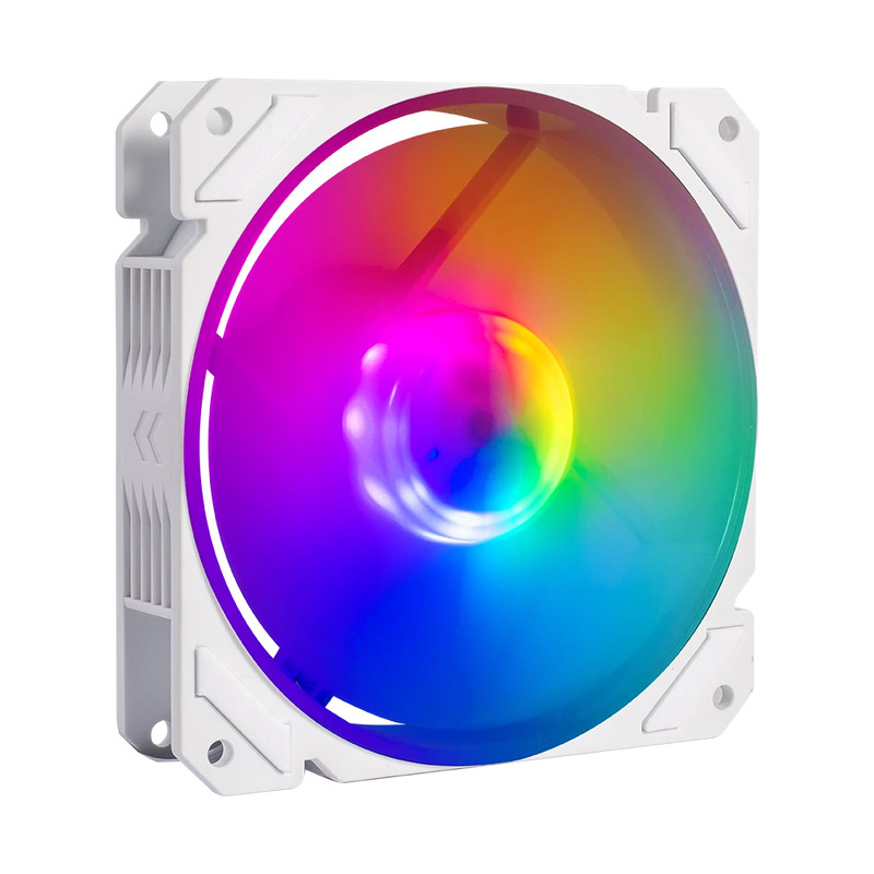 KIT 3 VENTILADORES BALAM RUSH EOLOX BLAZE EX70K / FLUJO DE AIRE 30.71 CFM / VELOCIDAD 1200 RPM / SILENCIOSO 22.1 D B / 3 PINES MACHO Y HEMBRA / AURA RGB / 3 PZ / BLANCO / BR-937979 image 3