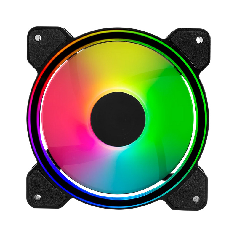 KIT VENTILADORES BALAM RUSH EOLOX BLAZE EX50K / 3 PIEZAS / FLUJO DE AIRE 28.76 CFM / SILENCIOSO / 1500 RPM / ILUMINACION RGB / 3 PINES / 120 X 25 MM / NEGRO / BR-937986 image 4