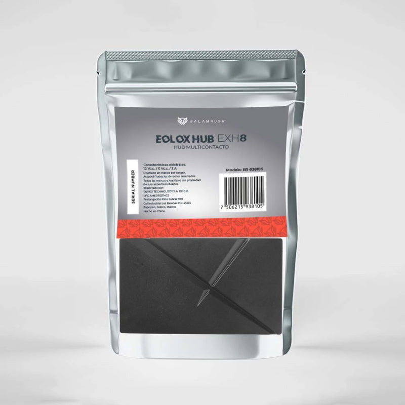 HUB MULTICONTACTO BALAM RUSH EOLOX HUB EXH8 / VENTILADORES 12 VC.C. / ILUMINACION 5 VC.C. / 4 CONECTORES PWM / 4 CONECTORES ARGB 3 PIN / SALIDA SATA 4 PIN ARGB 5 V / CONTROL / BR-938105 image 7