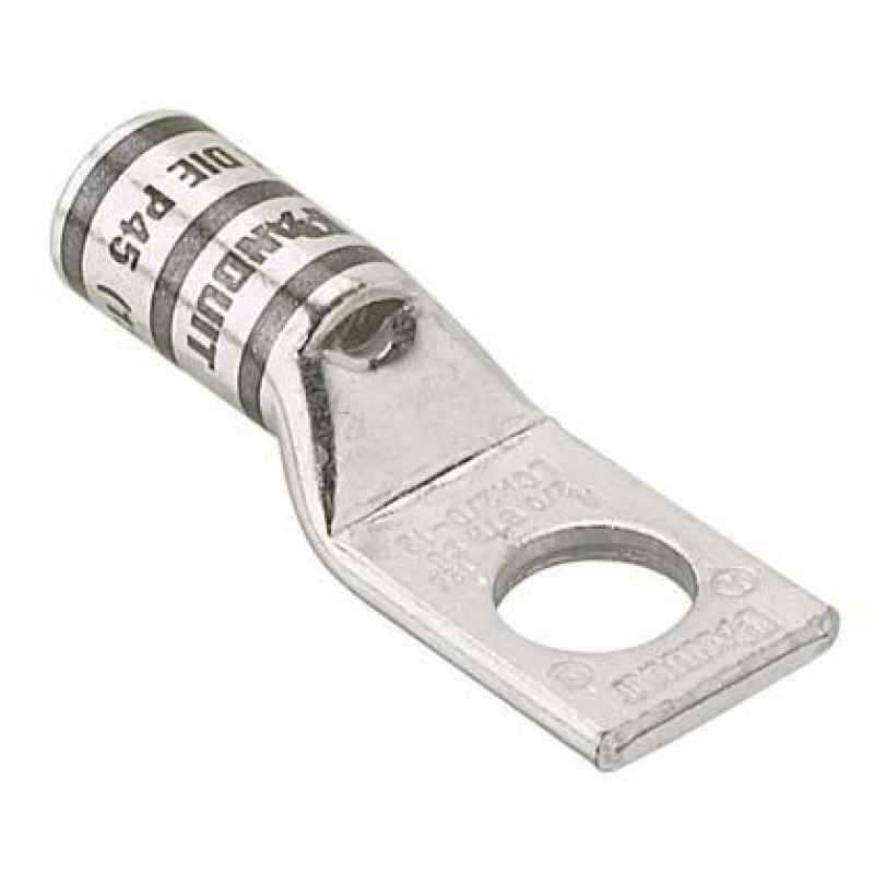 Terminal de Compresión de Cobre con Orificio 3/8 para Cable 1/0 AWG 10 Piezas